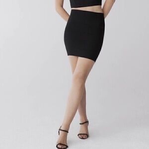 BCBGMaxAzria Black Pencil Skirt